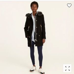 J Crew Chateau Parka in Italian Wool